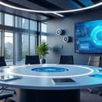 découvrez comment l’intégration audiovisuelle permet de transformer une salle de réunion en un espace connecté, favorisant collaboration, productivité et expériences interactives grâce à des solutions technologiques innovantes.