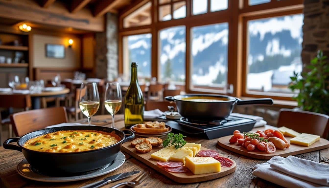 savourez la cuisine savoyarde authentique au restaurant la cascade à val d'isère. des plats traditionnels préparés avec passion dans un cadre chaleureux.